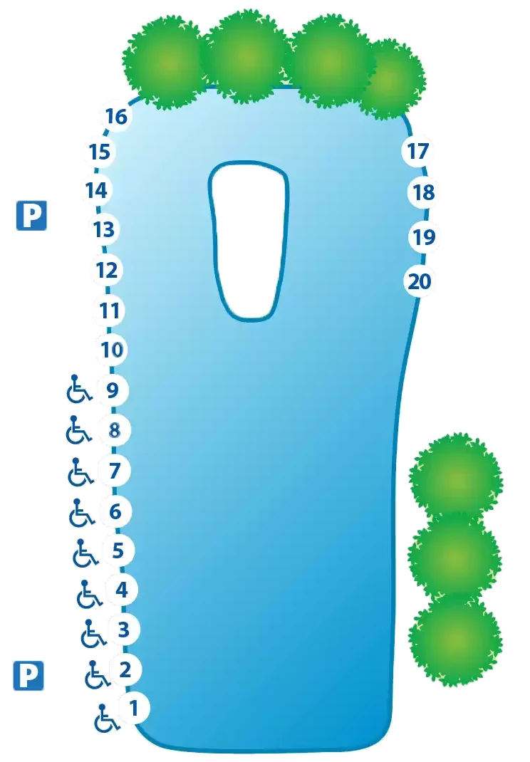 Map of Eliysia’s lake